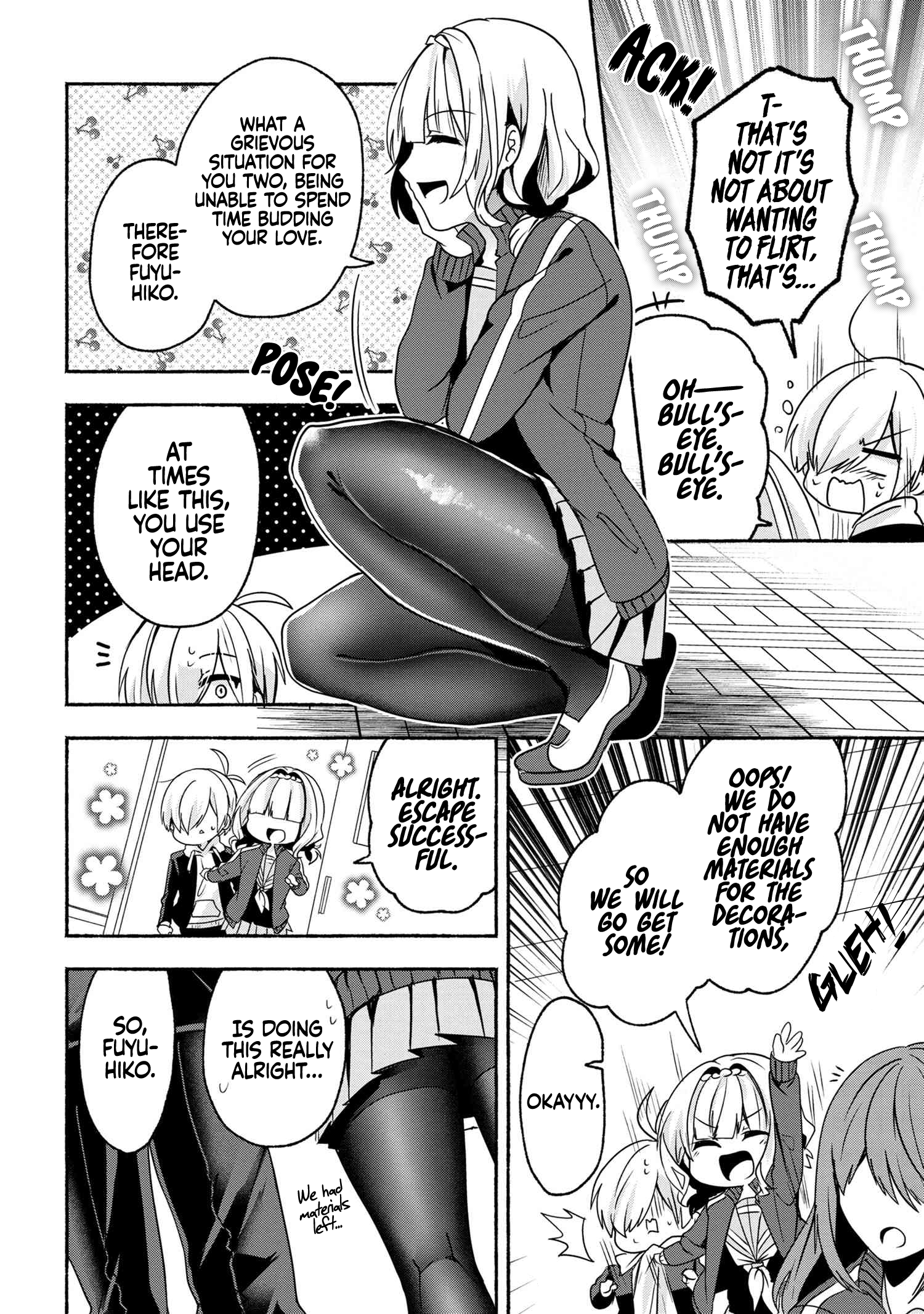 Pashiri na Boku to Koisuru Banchou-san Chapter 55 9